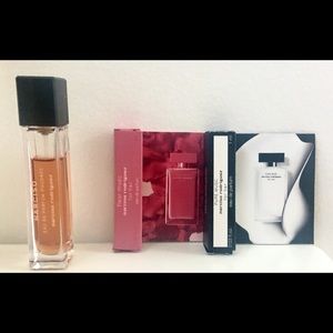 Narciso Rodriguez ‘Narciso Poudrée’ EDP travel size and 2 NIB NR samples